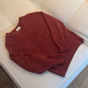 Wilfred Terracotta Knit Top - Medium
